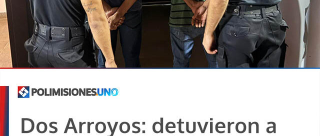 Dos Arroyos: detuvieron a dos hombres por faenar un vacuno y secuestraron un auto con rastros de sangre